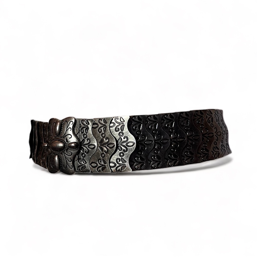 Vintage Elastic-Chain Combo Belt